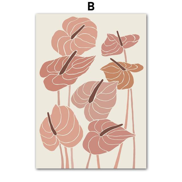 Matisse Wall Art Malba na plátně Severské Plakáty a grafiky Abstraktní nástěnné obrazy pro obývací pokoj Dekor Interior Decor Bez rámu