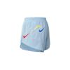 Nike Logo Print Casual Shorts Women Shorts Light-Blue DD5972-436