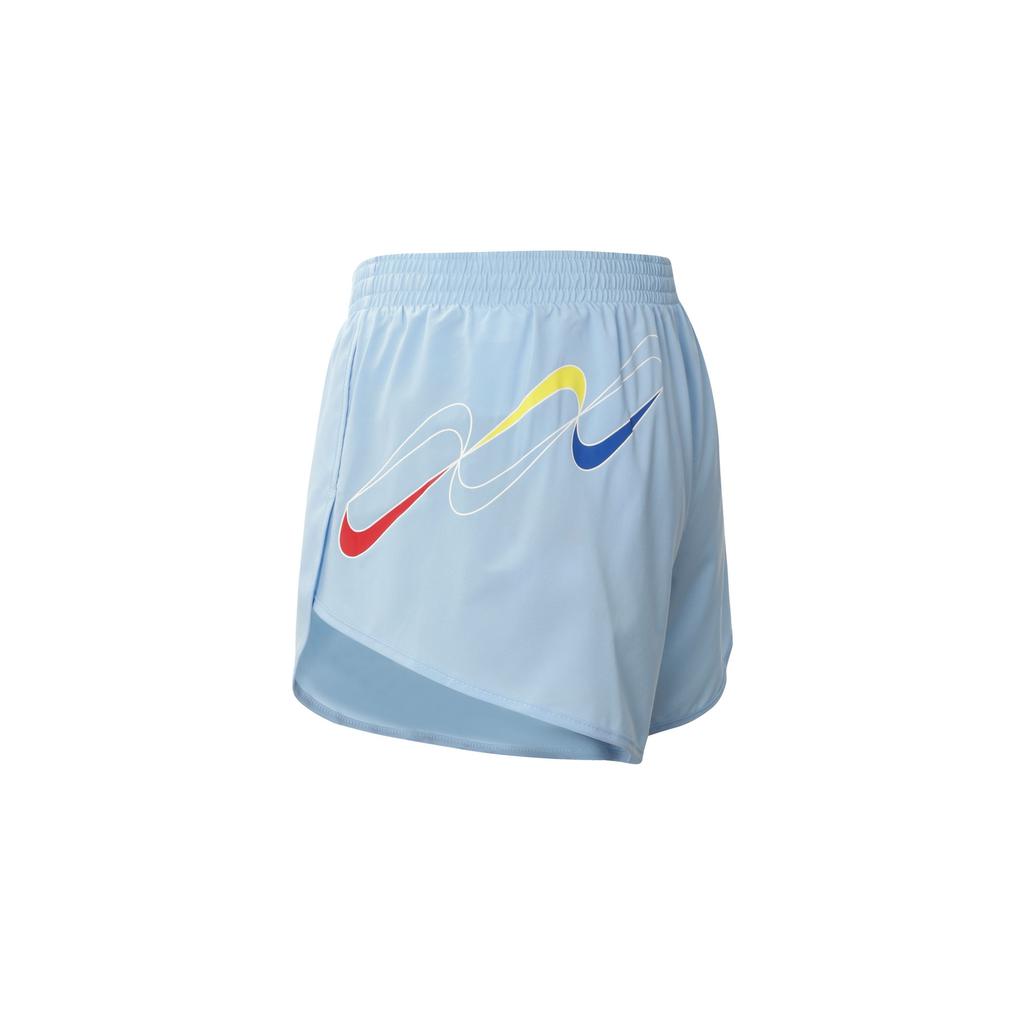 Nike Logo Print Casual Shorts Women Shorts Light-Blue DD5972-436