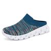 Home Men's and Women's Trendy Shoes plus Size Couple's Lightweight Breathable Fly-Knit Socks Shoes Sports Casual Shoes