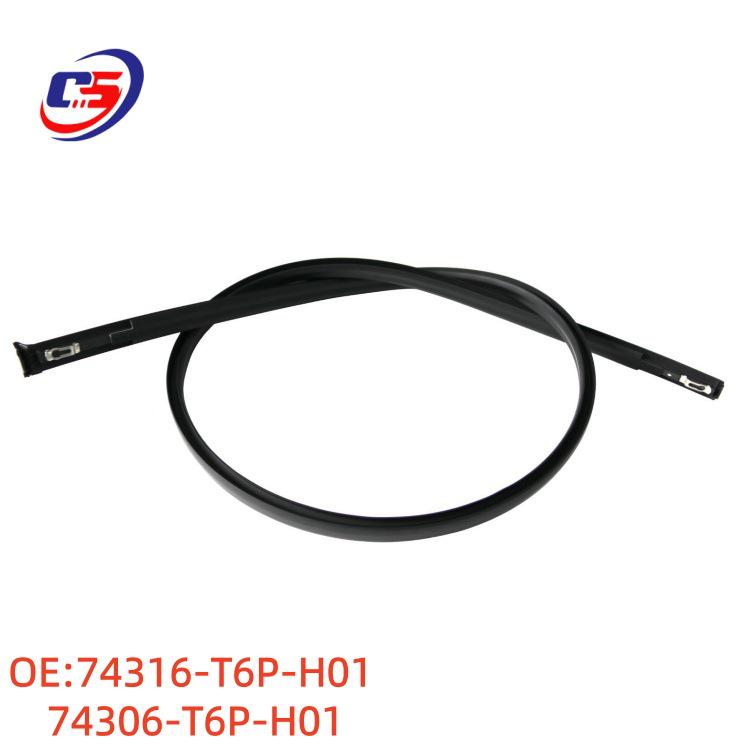 Honda 13-18 Lingpai Car Roof Gutter Rubber Strip 74306/74316-T6P-H01