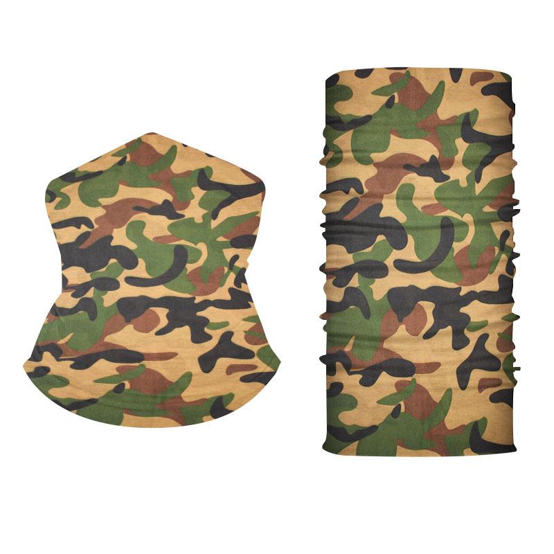Outdoor Camouflage Magic Headscarf Sports Cycling Mask Summer Men and Women Sun Protection Travel Fishing Neck Cover Full Face Towel