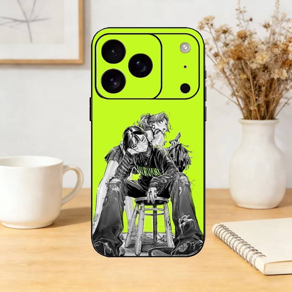 Aya Osawa Mitsuki Koga MitsuAya Phone Case Silicone black Soft For IPhone 17,16,15,14,13,12,11,SE,Plus Pro Max