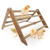Easy To Install Parrot Perch Helpful Creative Non-slip Pet Chicken Wooden Stand