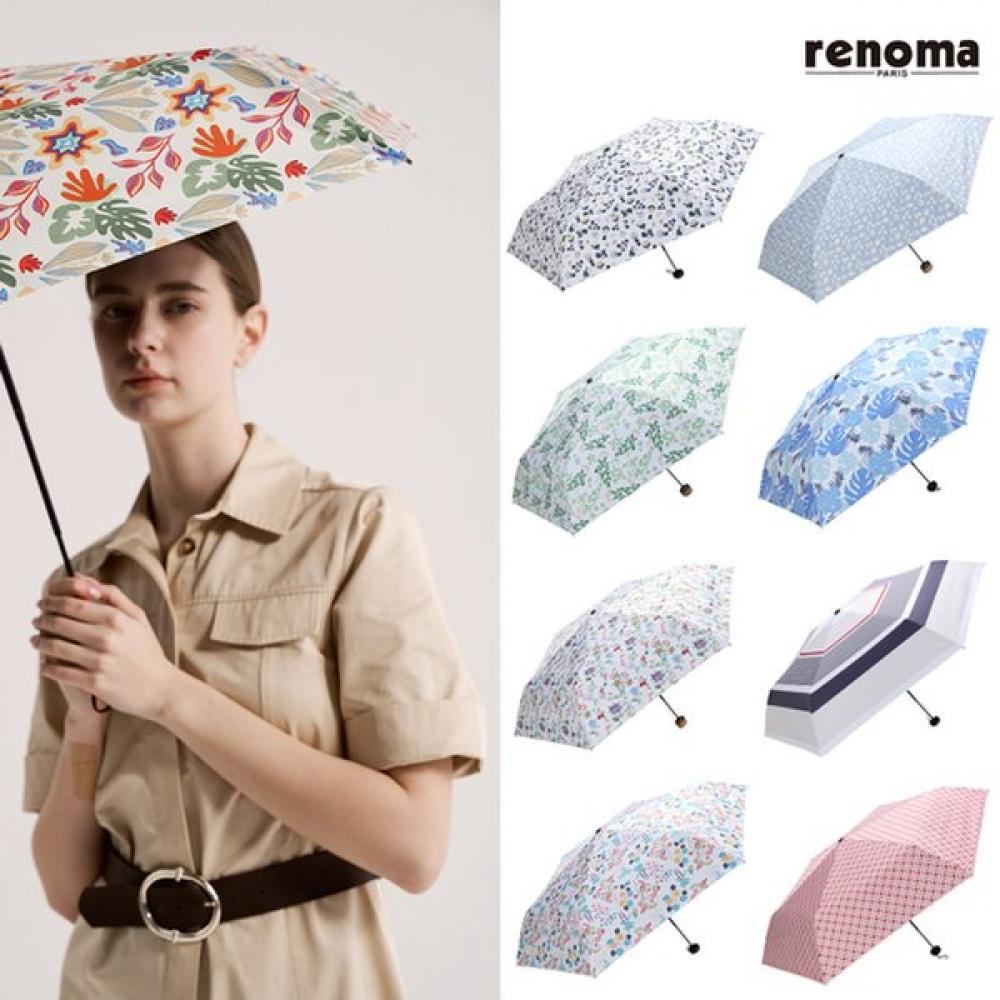 Renoma Summer Premium Floral Umbrella Sunshade Uv Protection Block Rate 99 1. Geometric pattern RSL2402 orange