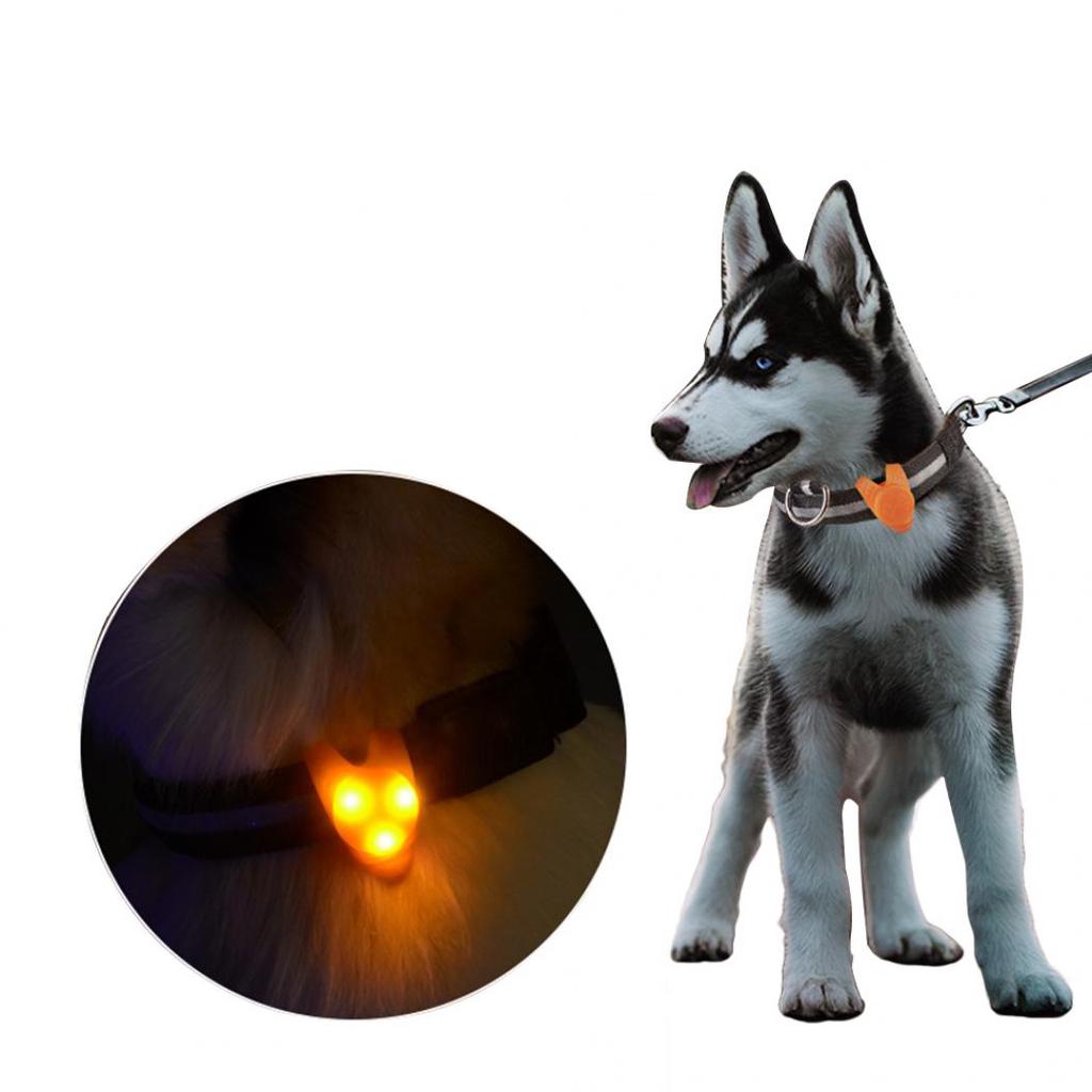 petsafe collar solid red light