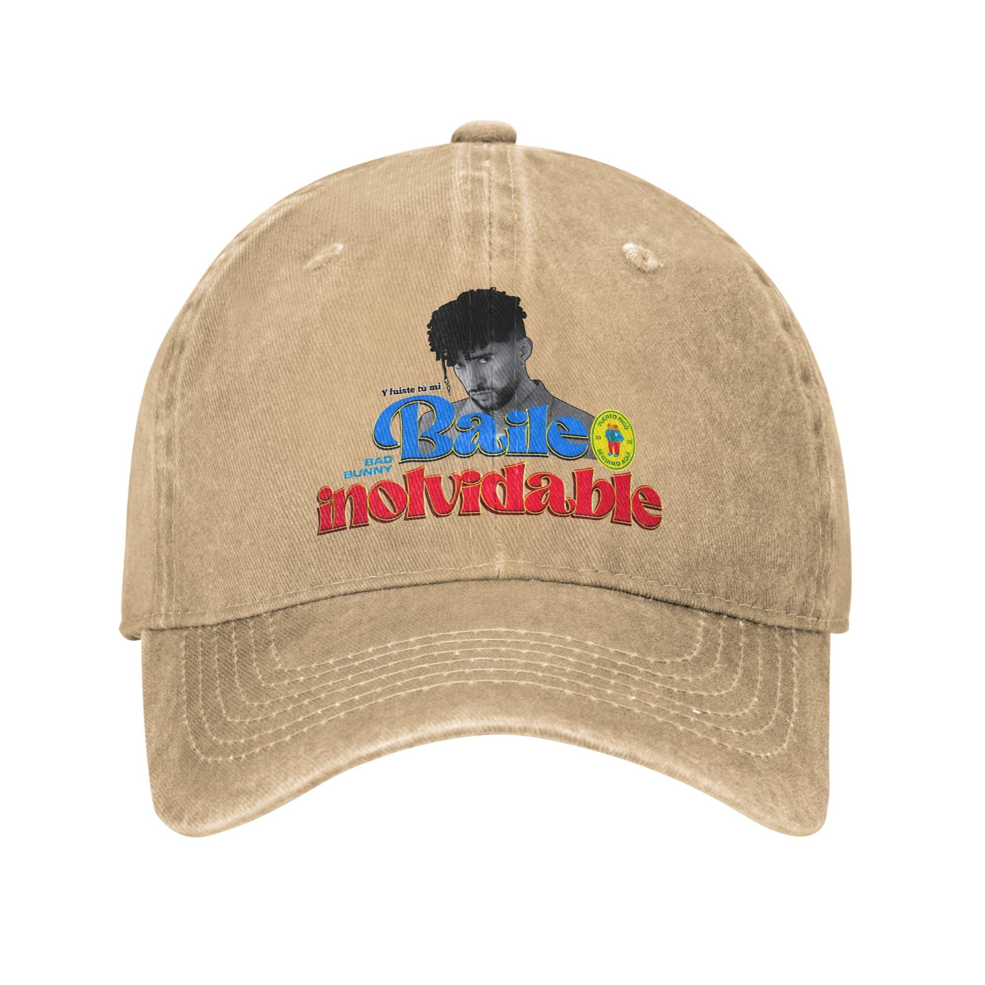 Gorra De Béisbol Summer Bad Bunny You Were My Unforgettable Dance Gorra De Béisbol De Alta Calidad Lavada Tipo Trucker Para