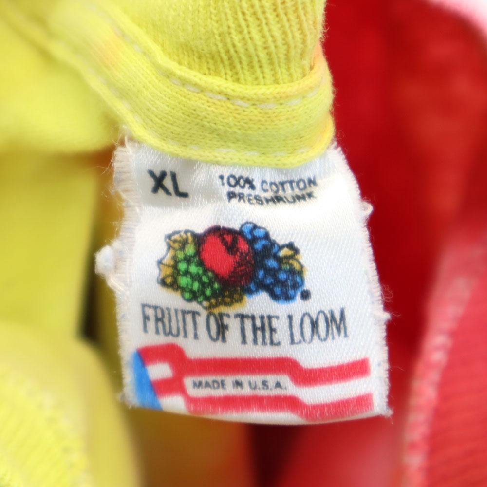 FRUIT OF THE LOOM 90s Made In USA Tie Dye Short Sleeve Bob Marley T-shirt Men's Used