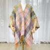 Colorful Tassel Ethnic Shawl: Versatile Yunnan Travel Wrap for Women