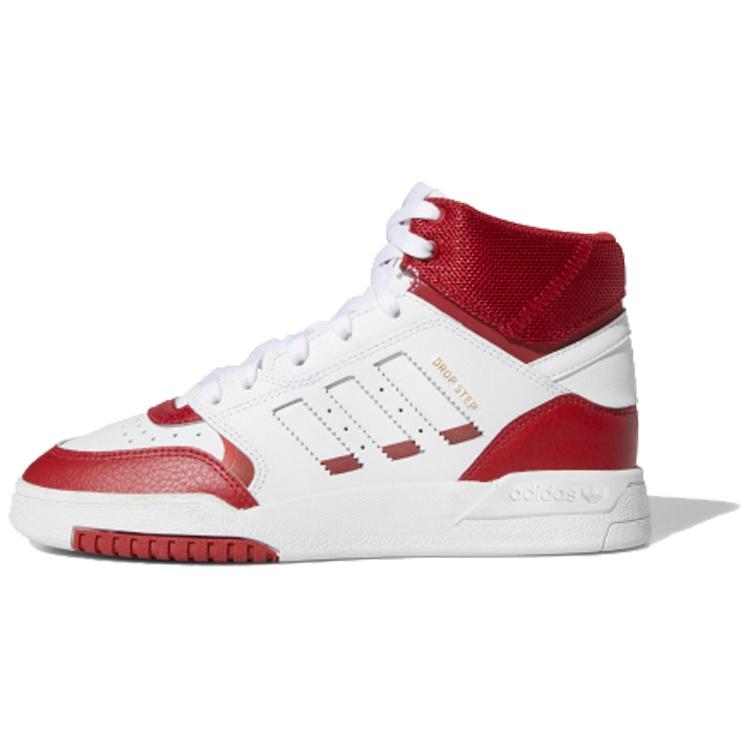 (GS) adidas originals Drop Step J White Red Kids EE8759 EU 36