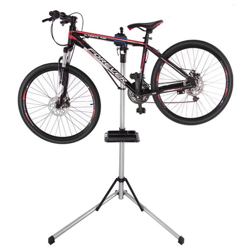 Aluminum Alloy Mountain Bike Repair Workbench Household Repair Tool Display Rack Foldable Bicycle Repair Frame