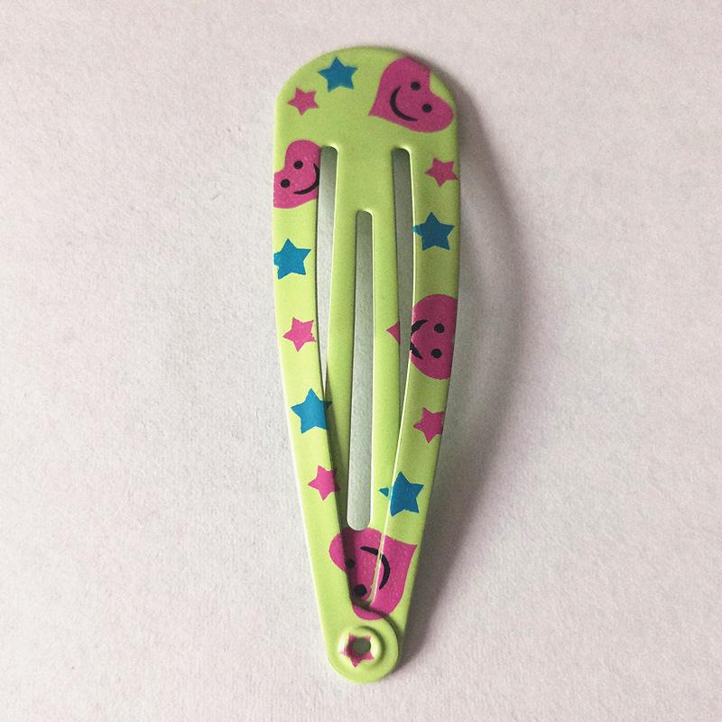 Trendy Kids' Hair Accessories: Cute Animal Metal Hair Clips & Waterdrop Print Crown Side Pins
