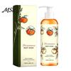 Vitamin C Körperwäsche Kaki-Waschung, 100ml Sanftes Peeling-Duschgel mit frischem, geruchsneutralisierendem Fruchtduft, Tiefenreinigung, Mild, Täglich
