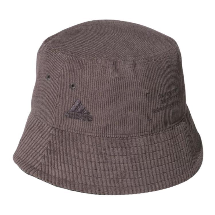 Adidas Однотонный дизайн Рециклированный полиэстер Рыбацкая шляпа Унисекс Шляпы Угольно-серый IT2056 OSFM