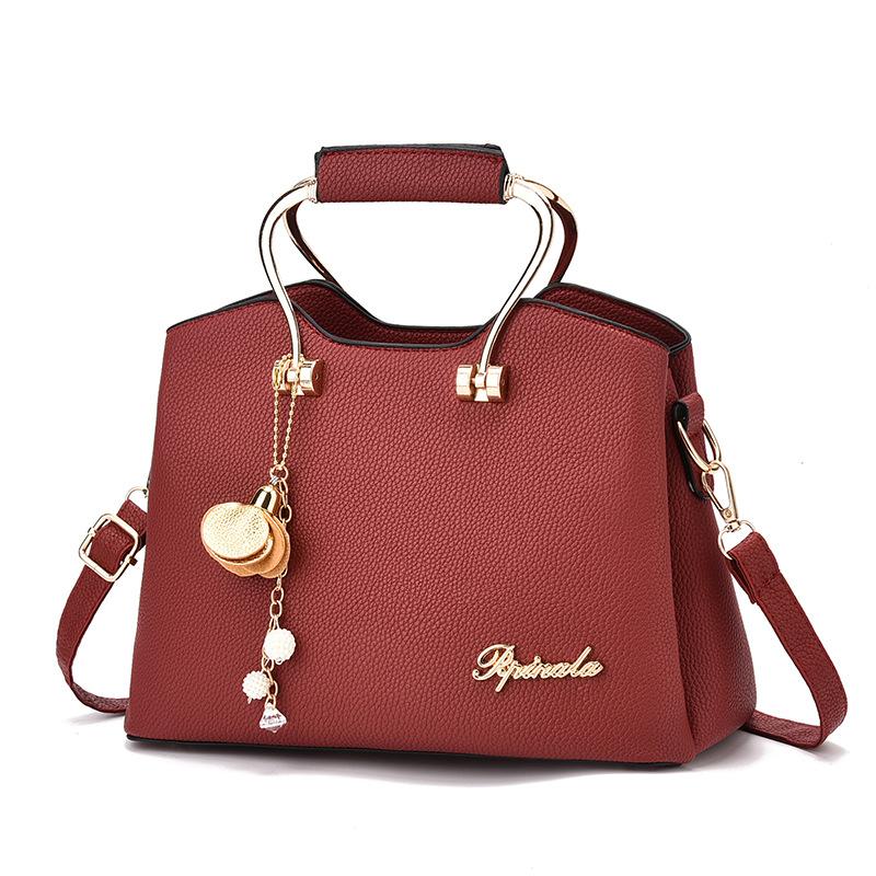 

Новая модная женская сумка большой емкости, элегантная модная сумка для мамы, сумка через плечо