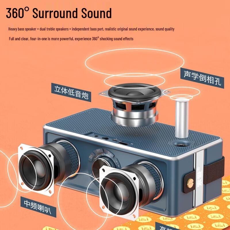 Soai Portable Bluetooth Speaker S18