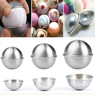 Aluminiumlegierung Selbstgemachte runde Kugel DIY Badebombenform