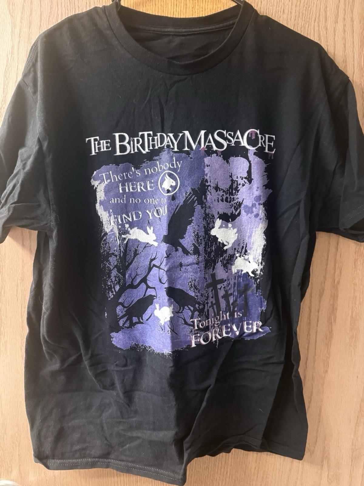 Vintage Unisex All Size The Birthday Massacre Shirt SA325 FREE SHIPPING XL