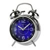 Super-Loud Twin-Bell Vintage Alarm Clock Compact Size Alarm Clock For Students,Fashioned Circle Alarm Clock for Nightstand Desk