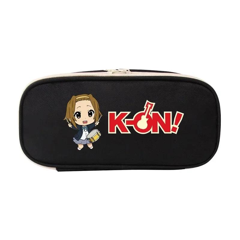 K-on Pencil Case Pen Holder Bag for Student Big Capacity Students School Gift Pencil Box
