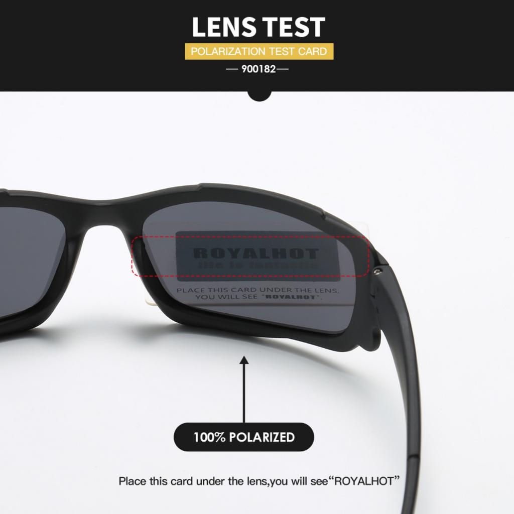Royalhot Unisex Polarisierte Sportsonnenbrille mit Etui Vintage Sonnenbrille Retro Brille Shades,UV400