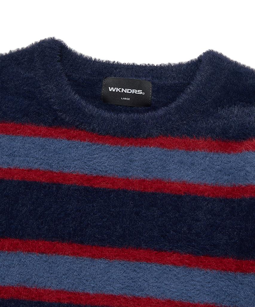 WKNDRS Striped Knit Sweater (Navy)