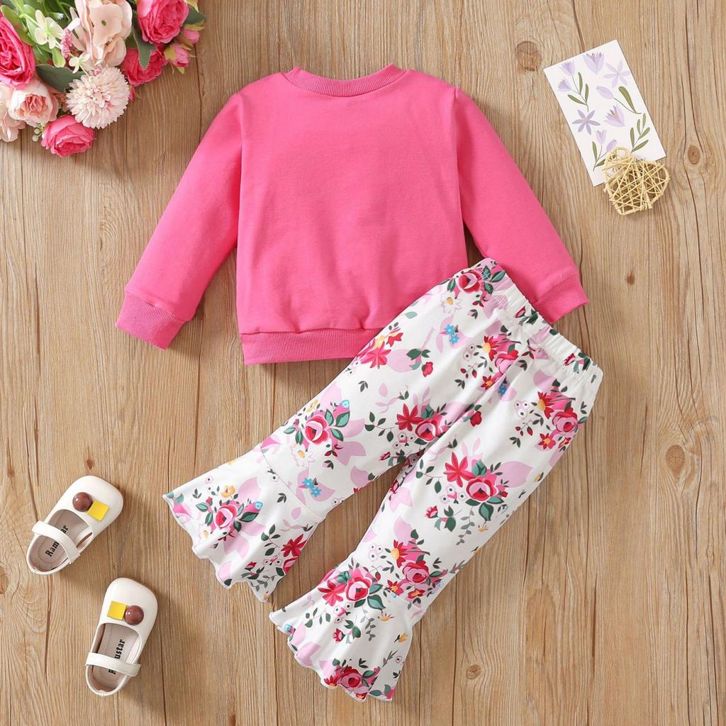Kids' Long-Sleeve Top Set - Casual, Stylish & Versatile Children's Outfit