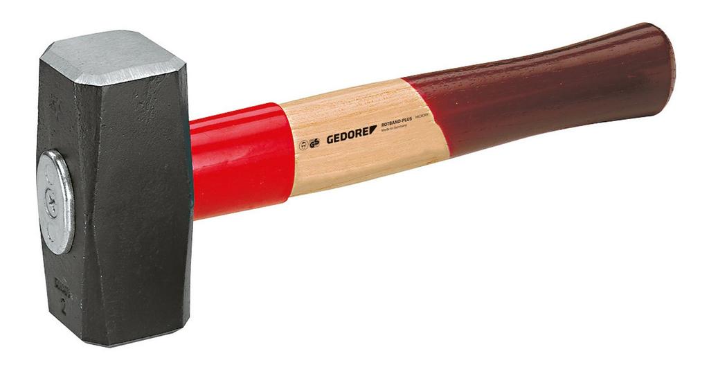 Gedore Stone Hammer 2000g 8887610 (Hickory Handle)
