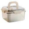 ZISIZ Portable 304 Stainless Steel Food Storage Container with Lid