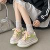 Niche design thick-soled shell head trendy shoes will increase the height of 7cm within 2025 casual shoes versatile breathable board shoes little 