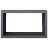 VidaXL Portant de bois de chauffage anthracite 100x40x60 cm acier, magasin de bûches, porte-bûches de cheminée, support de 850984