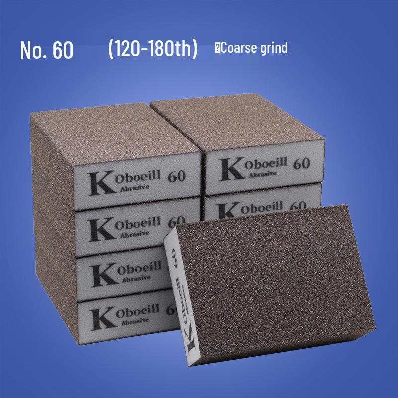 High-Density Sanding & Polishing Sponge for Wood, Metal & Walls