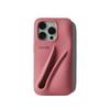Lippenstift-Farbe Silikon-Handyhülle geeignet für iPhone 11–iPhone 16, bietet Sturzschutz und eine Soft-Touch-Oberfläche – ein stilvolles Geschenk für Frauen