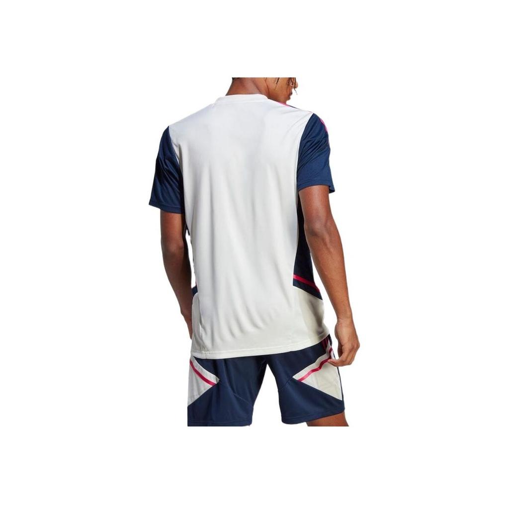 adidas Arsenal Condivo 22 Training Jersey Off White/Collegiate Navy Men Streetwear HT4436