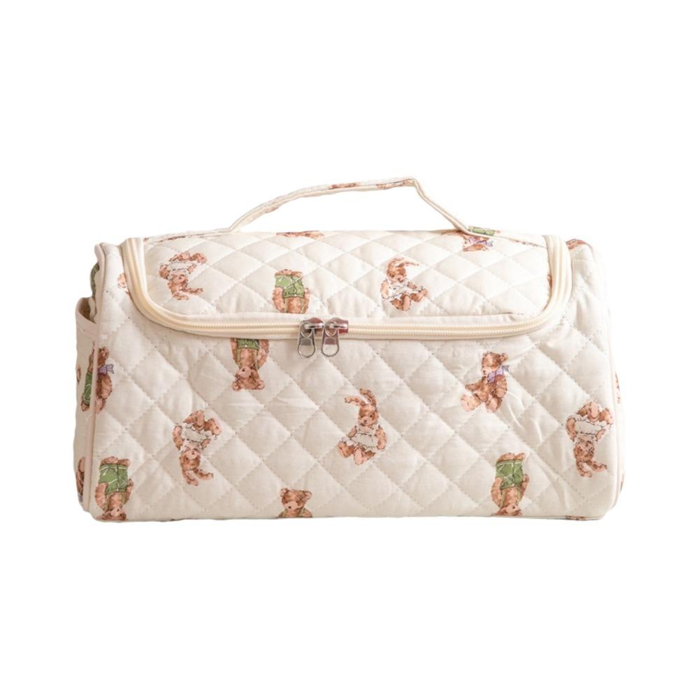 Large Capacity Travel Cosmetic Bag Shockproof Women Toilet Wash Bag Hair Care Accessories