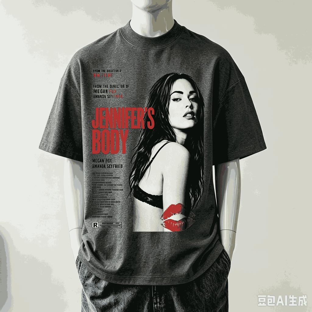 Megan Fox For Fan Gift Tshirt Unisex Unisex Harajuku Oversized Unisex Short Sleeve Streetwear High Quality Couples Comfortable Soft