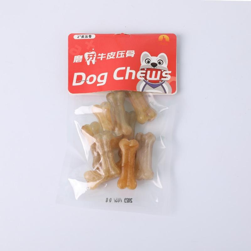 

Жевательные палочки из сыромятной кожи для щенков и собак, грызение которых дробит кости, лакомства для чистки зубов, маленькие и большие, снеки для питомцев, игрушки, устойчивые к грызению 2-inch 10-piece package