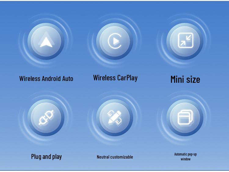 Carlinkit Wireless CarPlay & Android Auto Adapter Box