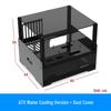 Double-Layer Acrylic Water-Cooled Computer Case with Semi-Transparent Design