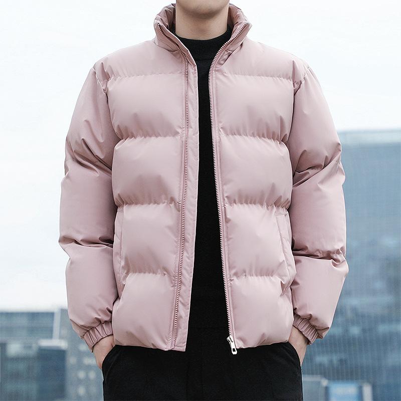Herren Baumwolljacke Herbst und Winter Übergröße Wattierte Jacke Koreanische Version des Trends Daunen Baumwolljacke Modemarkenjacke