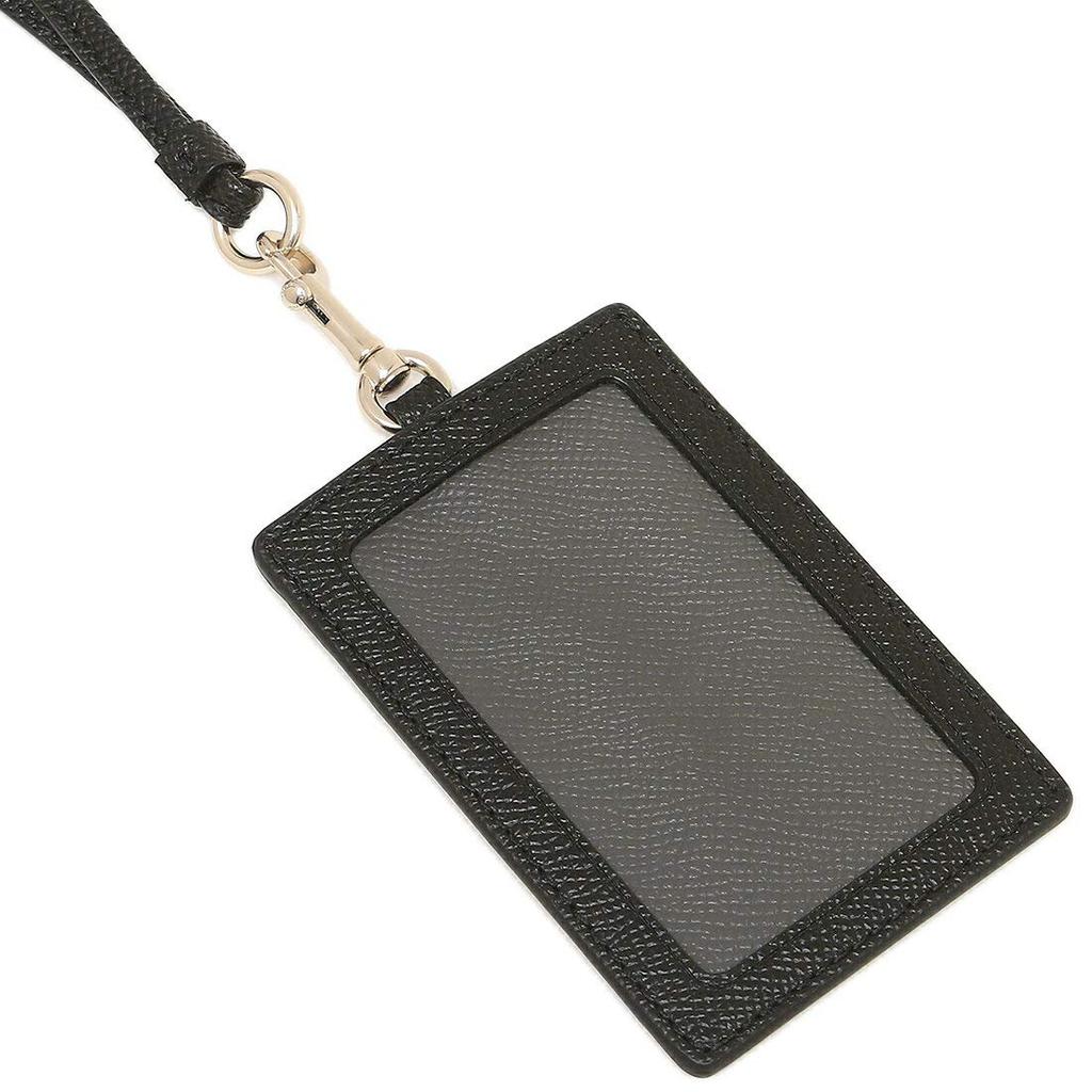 Coach Signature PVC Card Case, F63274, Women's, Outlet Item, Brand Name: (14) IMBLK, Black.