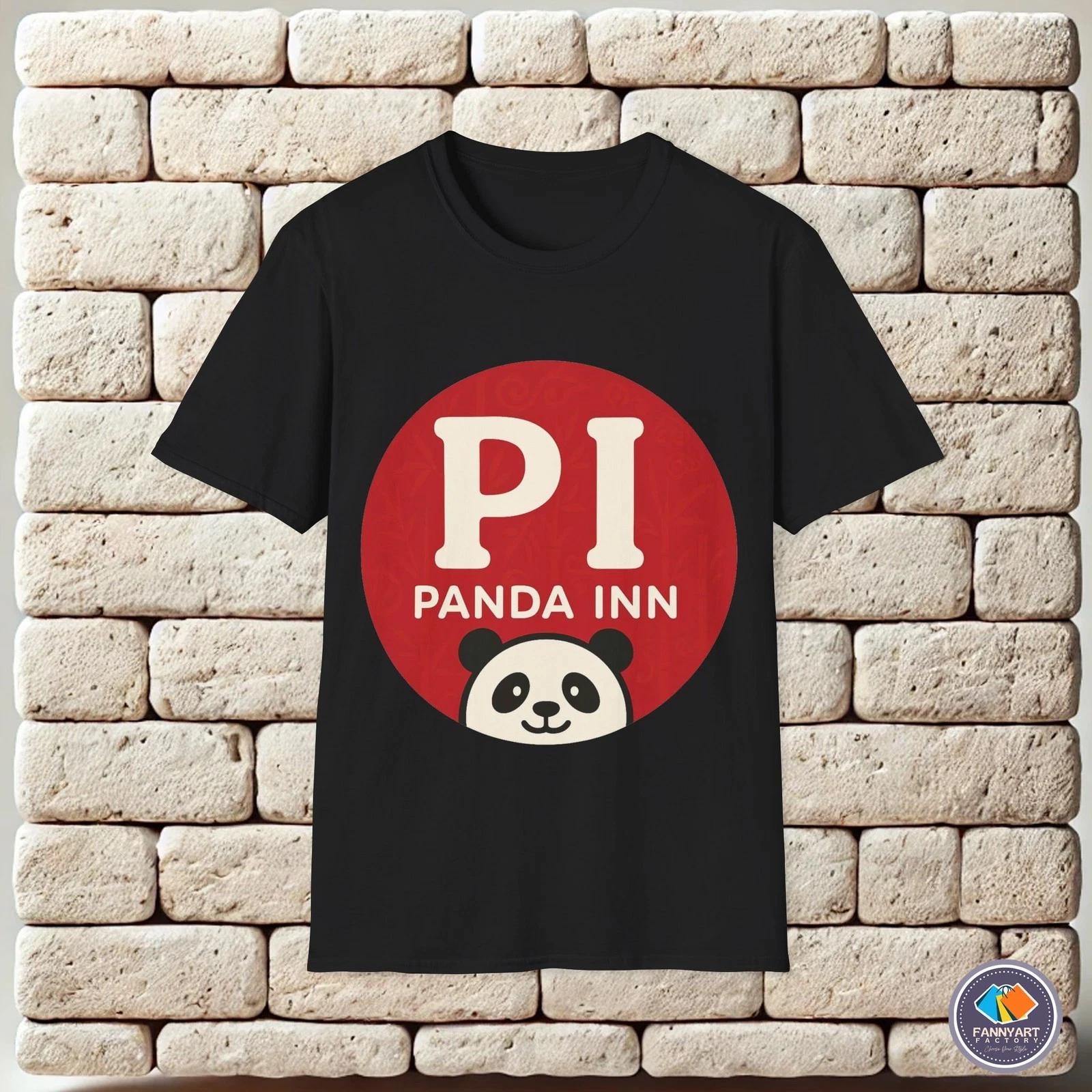 Panda Inn Logo Unisex T-Shirt 2XL