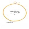  Popular Ocean Series Necklace Stainless Steel 18K Gold PVD Plated Waterproof Individualistic Holiday Jewelry