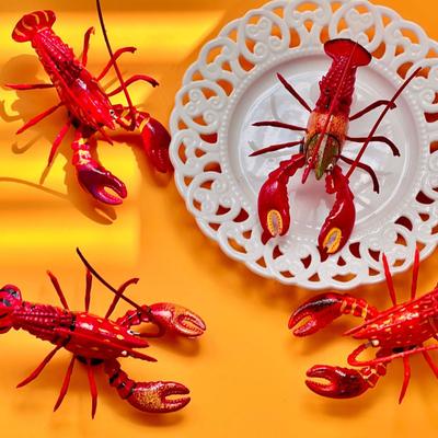 Simulierter Hummer Kühlschrankmagnet Bewegliche Gelenke Realistisch Heim Büro Küche Spind Kühlschrank Magnetische 3D Krebse Dekoration Ornament