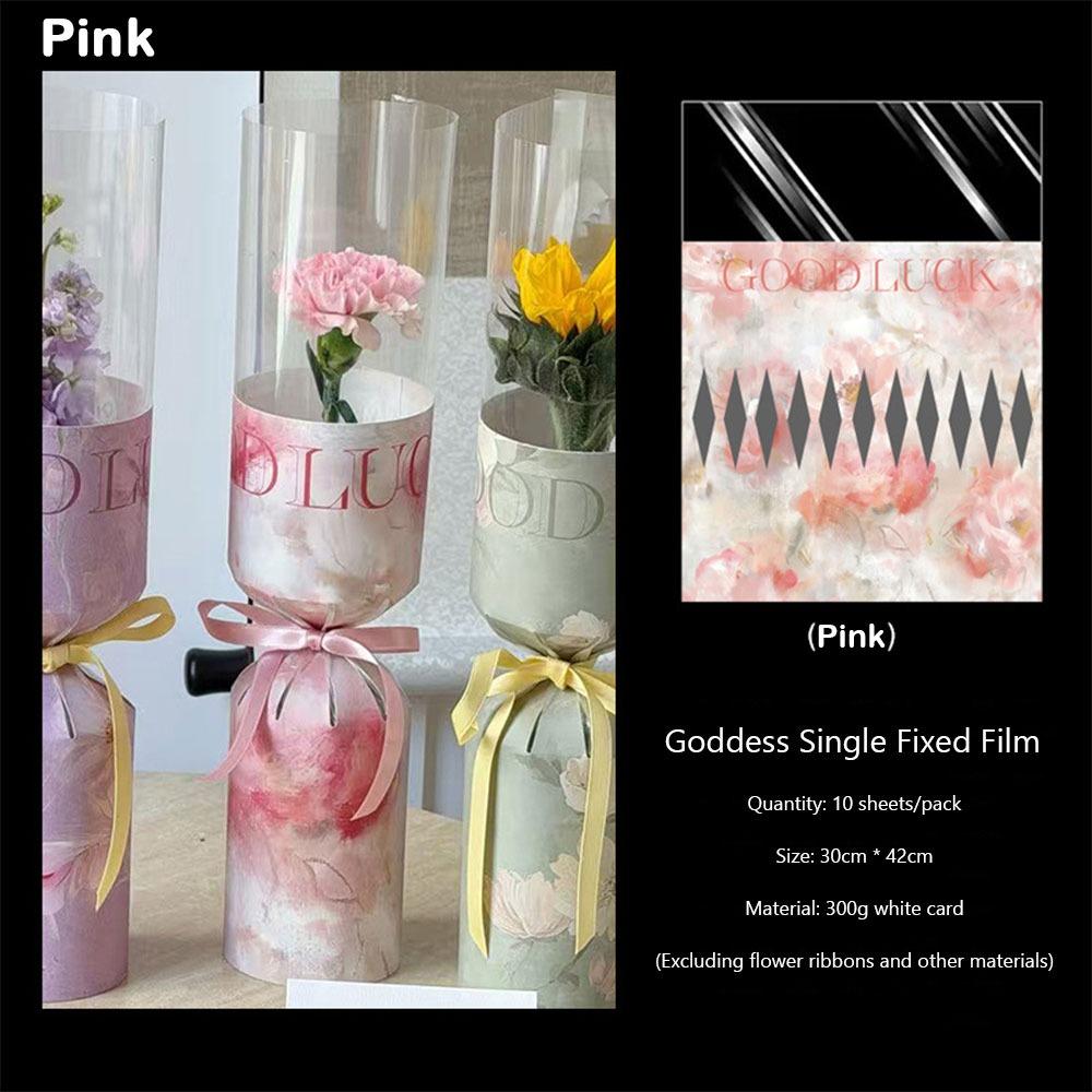 DIY Mother's Day Bouquet Bag Romantic Bouquet Waterproof Flower Wrapping Paper Girl Friend Birthday Literary Packaging Bags