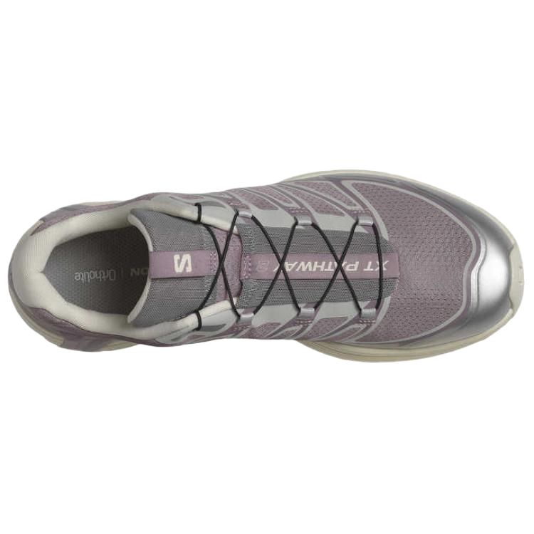 SALOMON Xt-Pathway 2 Comfortable Soft Breathable Lightweight Low-Top Casual Trail Marathon Running Shoes Unisex Running Shoes Nirvana-Gray 477237