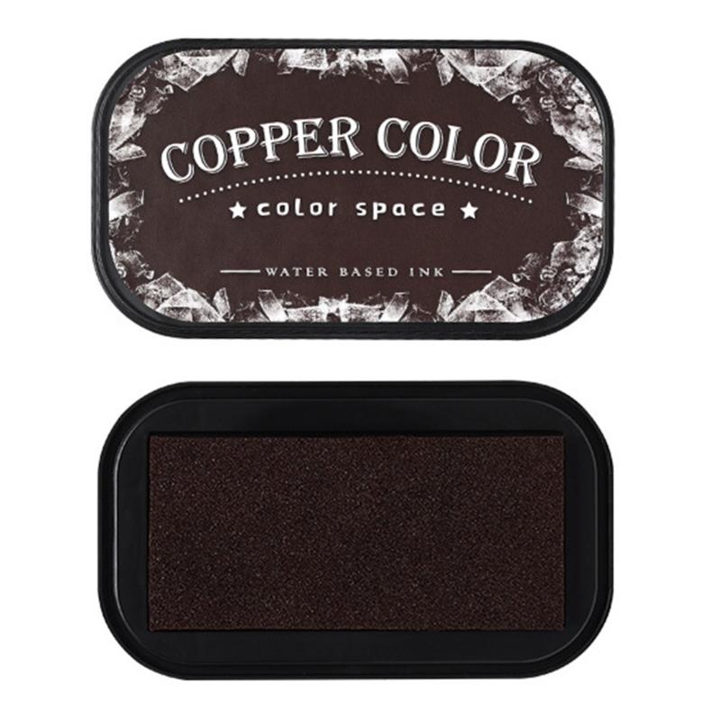 Quick-Drying Ink Pad Scrapbooking Ink Pad Retro Color Ink Pad Water Based Ink Pad for Projects