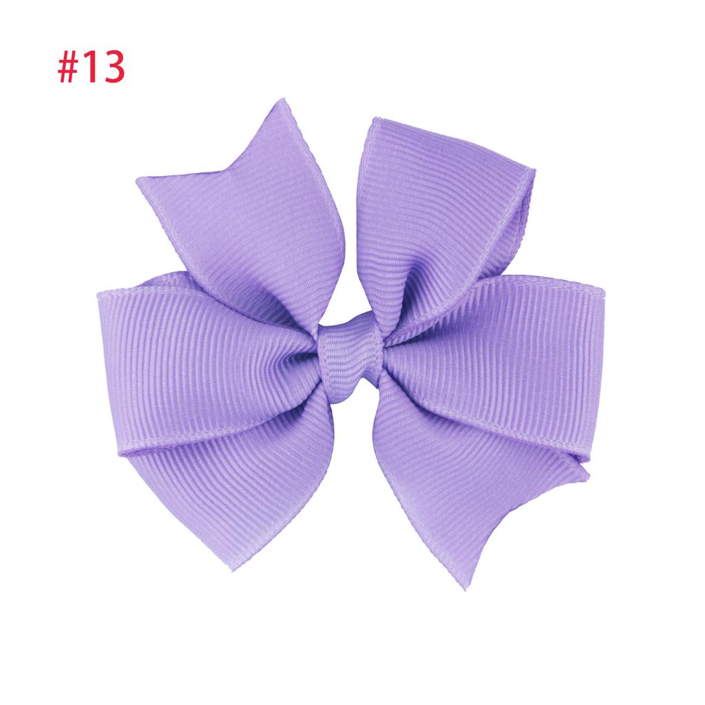 2 ks 3palcové mašle do vlasů pro dívky grosgrainová stuha dětské vlasové doplňky s aligátorovou sponou mašle pro malé dívky miminko