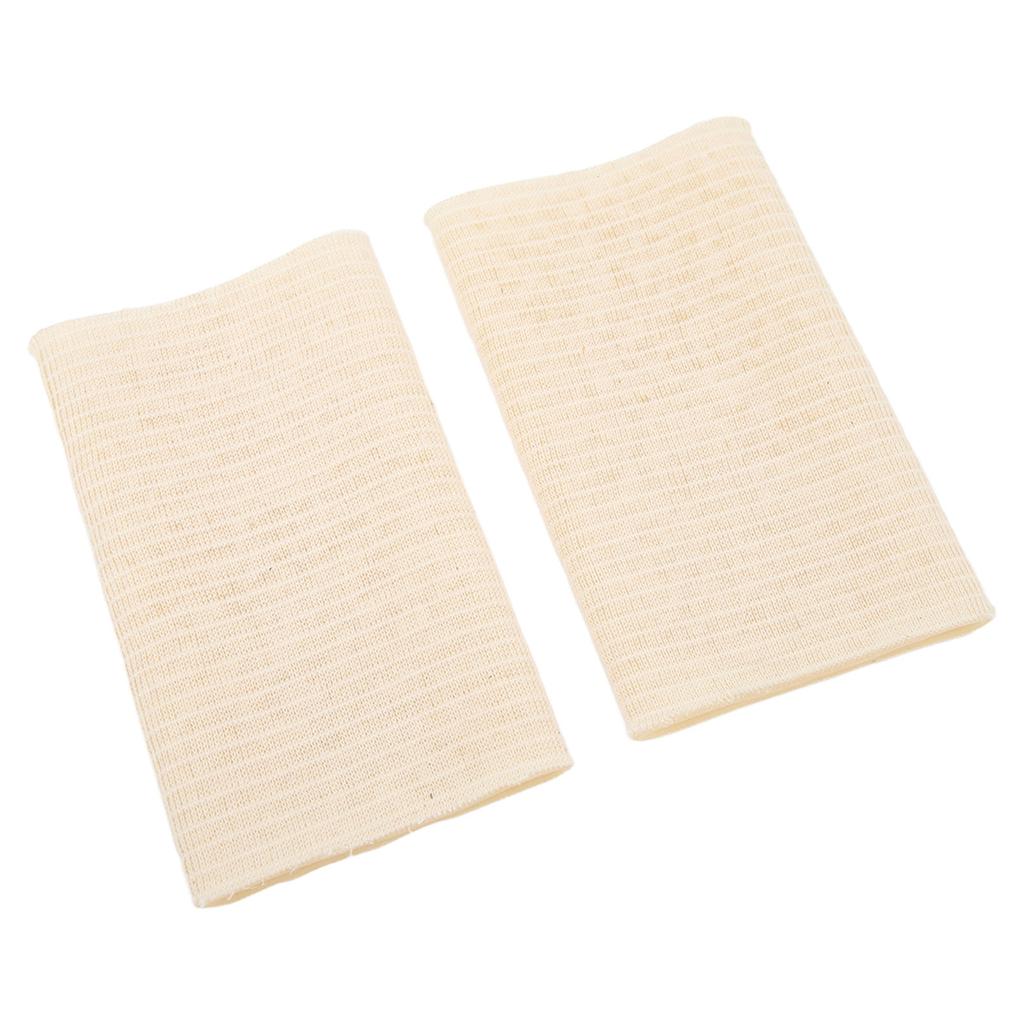 2 pezzi Manicotti in Gel Morbido Elastico per Caviglia Manicotto a Compressione per Caviglia Protettore per Pattinaggio Artistico Hockey su Ghiaccio