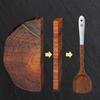 Wooden Spatula Non Stick Pan Special Stir Fry Shovel Wooden Pan Shovel Heat-resistant Wooden Spoon Kitchen Cooking Utensils